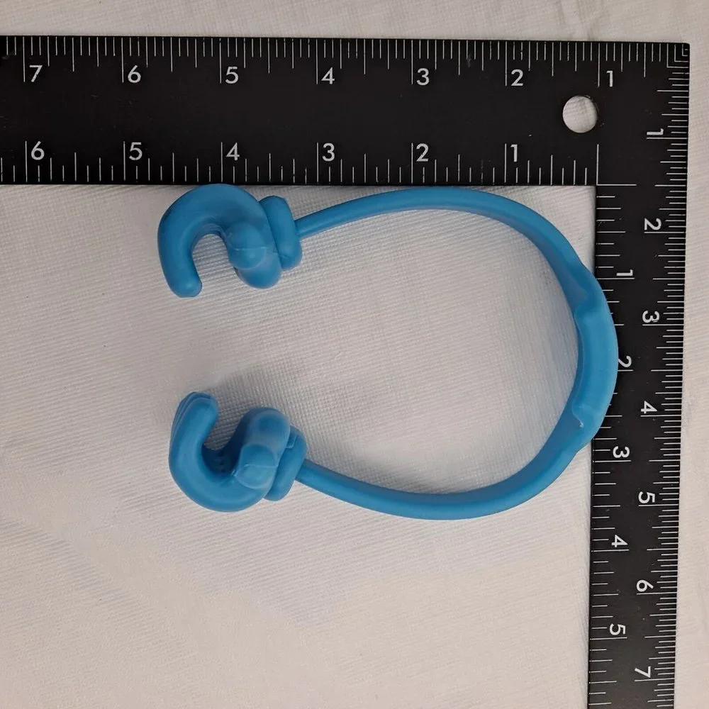 Phone Holder Plastic Hands Hard Plastic Blue